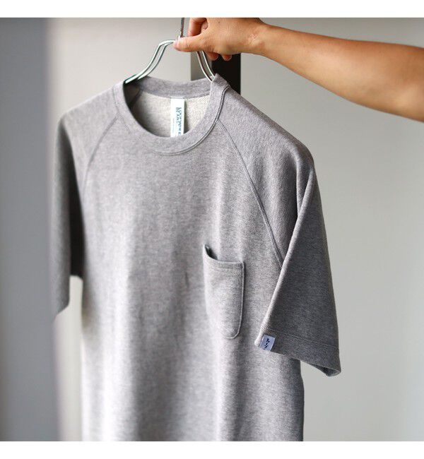 BEAMS PLUS「BEAMS PLUS｜【別注】LOOPWHEELER / Extra Light Short Sleeve Sweat」|スウェット・ジャージ|