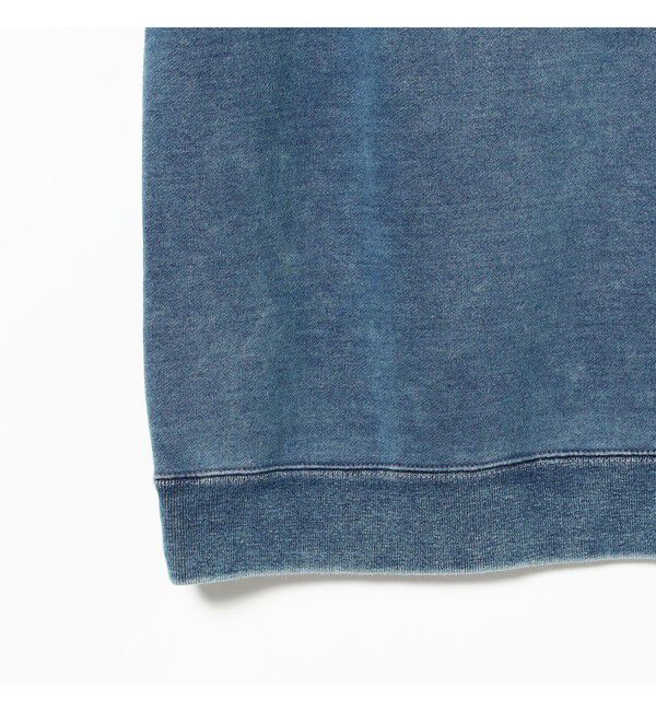 BEAMS PLUS「Sweat Short Sleeve Cut-Off Indigo」|スウェット・ジャージ|