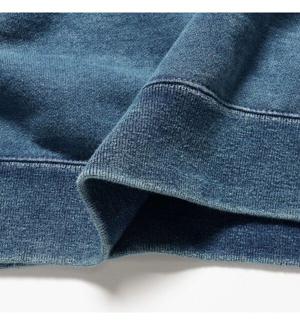 BEAMS PLUS「Sweat Short Sleeve Cut-Off Indigo」|スウェット・ジャージ|