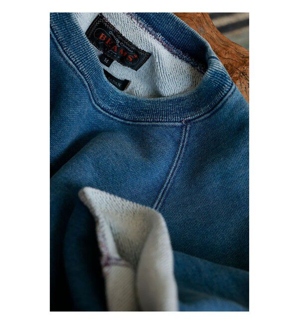 BEAMS PLUS「Sweat Short Sleeve Cut-Off Indigo」|スウェット・ジャージ|