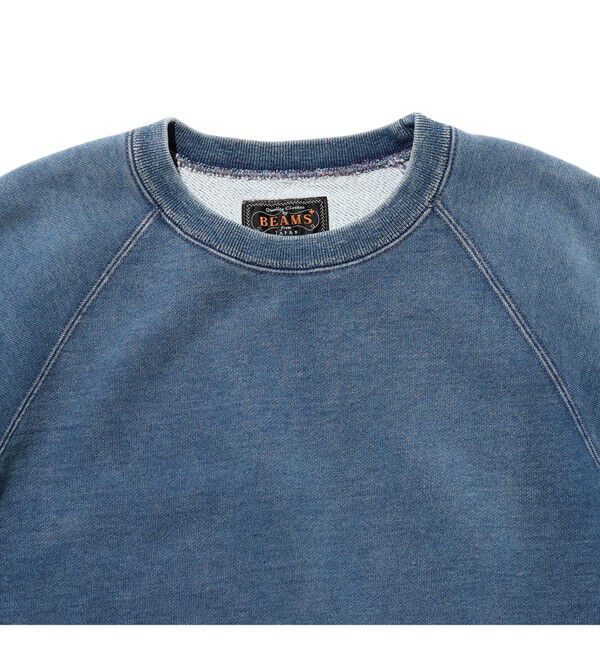 BEAMS PLUS「Sweat Short Sleeve Cut-Off Indigo」|スウェット・ジャージ|