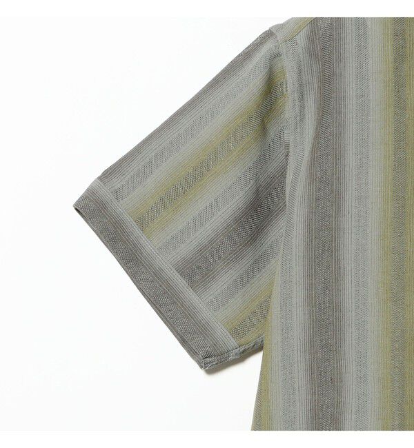 BEAMS PLUS「Cabana Boy-SHT Ombre Stripe」|シャツ・ブラウス|