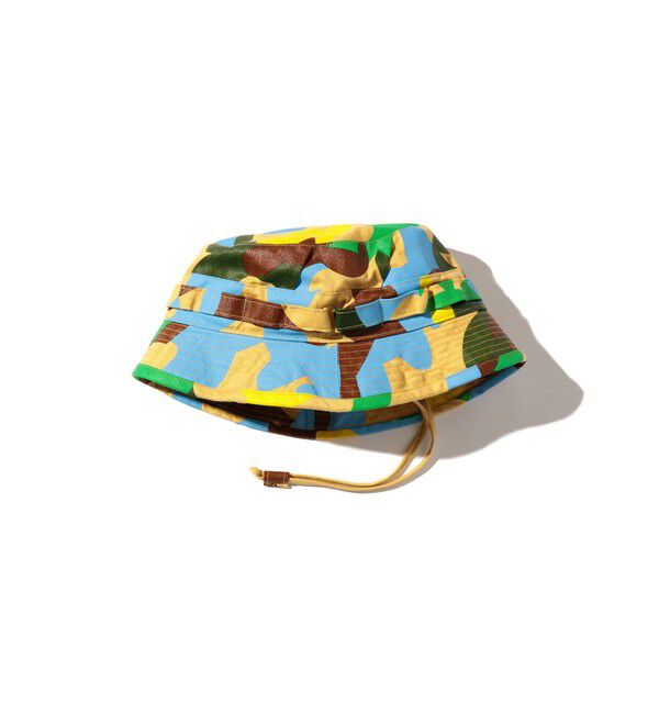 BEAMS PLUS「Jungle Hat 2 Supima Herringbone on Big Camo Print」|その他|