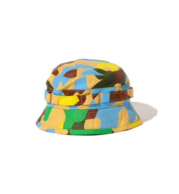 BEAMS PLUS「Jungle Hat 2 Supima Herringbone on Big Camo Print」|その他|