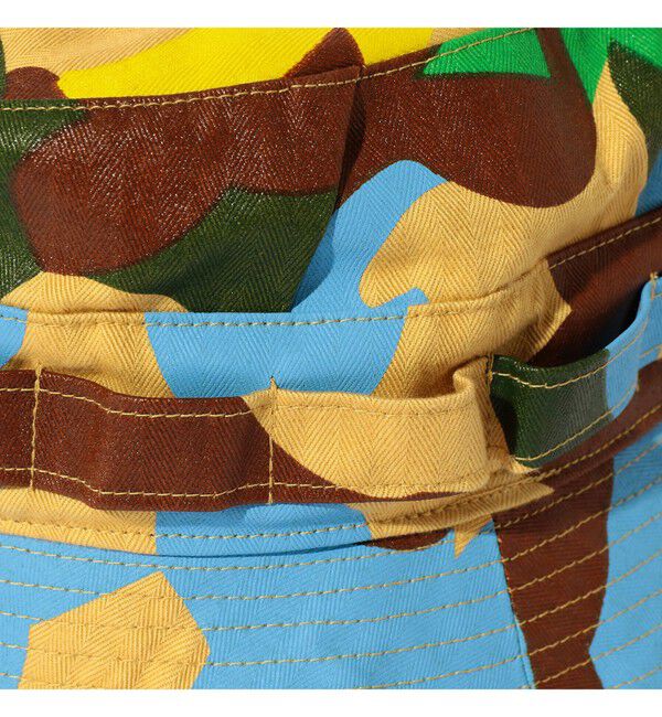 BEAMS PLUS「Jungle Hat 2 Supima Herringbone on Big Camo Print」|その他|