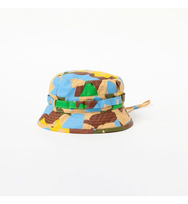 BEAMS PLUS「Jungle Hat 2 Supima Herringbone on Big Camo Print」|その他|