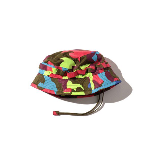 BEAMS PLUS「Jungle Hat 2 Supima Herringbone on Big Camo Print」|その他|