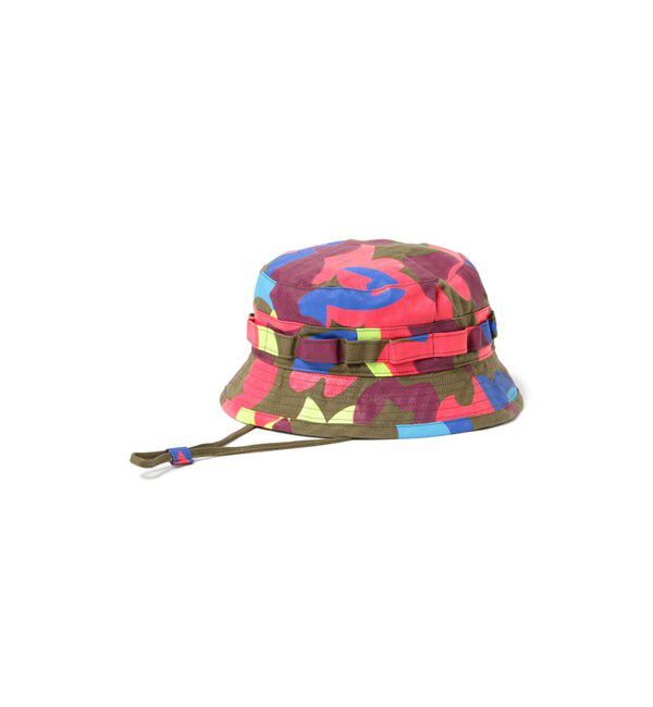 BEAMS PLUS「Jungle Hat 2 Supima Herringbone on Big Camo Print」|その他|