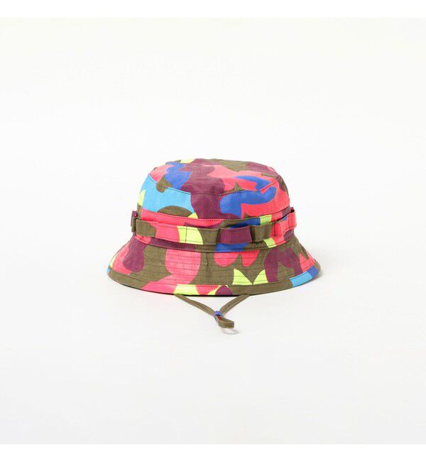 BEAMS PLUS「Jungle Hat 2 Supima Herringbone on Big Camo Print」|その他|