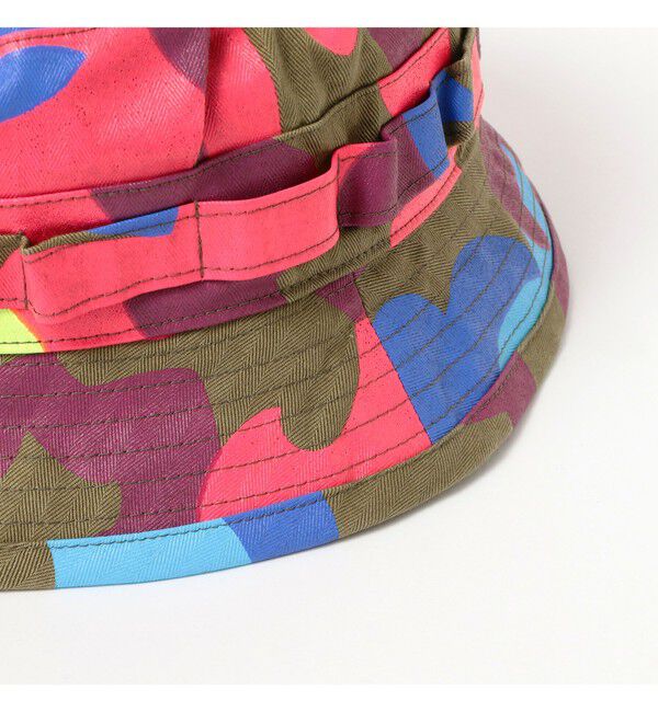 BEAMS PLUS「Jungle Hat 2 Supima Herringbone on Big Camo Print」|その他|