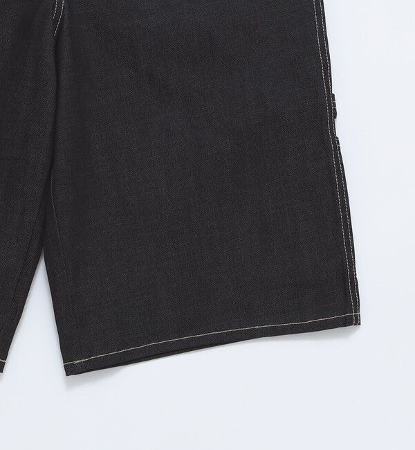 SHIPS「NEO BLUE: BAGGY CARPENTER SHORT」|デニム|