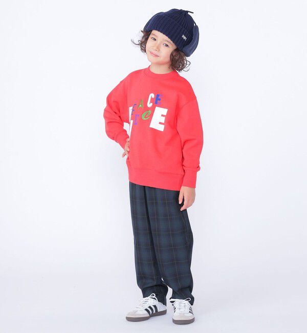 SHIPS KIDS「【SHIPS KIDS別注】ARCH＆LINE:100～130cm / グラフィック スウェット」|スウェット・ジャージ|
