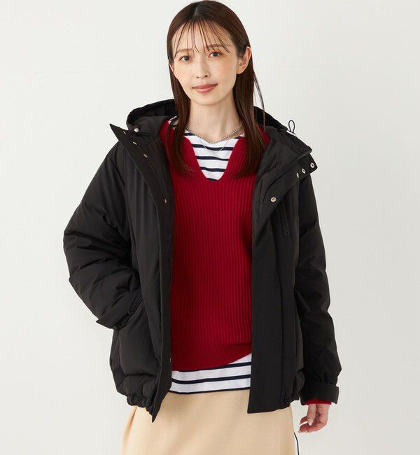 SHIPS Colors 「SHIPS Colors:〈手洗い可能〉畦 スキッパー ニット◇」|ニット・セーター|