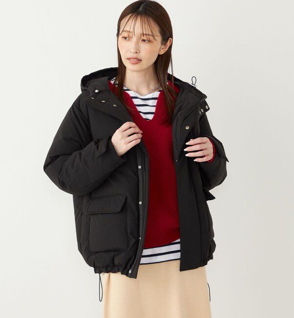 SHIPS Colors 「SHIPS Colors:〈手洗い可能〉畦 スキッパー ニット◇」|ニット・セーター|