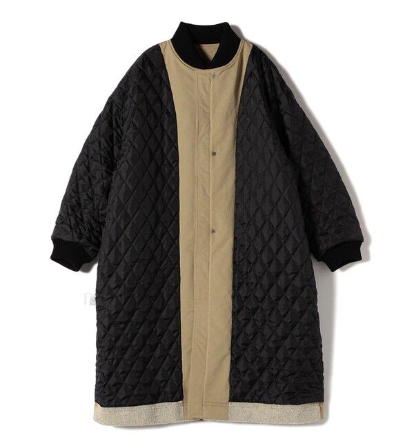 SHIPS for women「【SHIPS別注】Nell: ボア コンビ ロング コート」|その他|