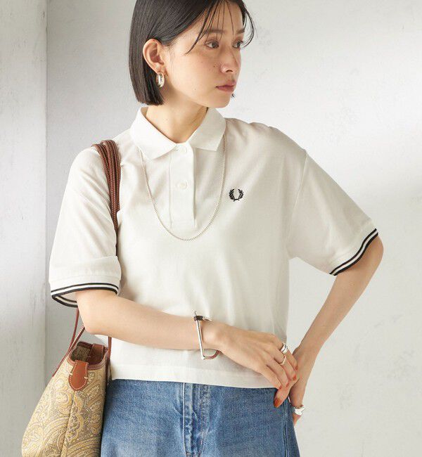 SHIPS for women「FRED PERRY:G2174SHEER TIPPED POLO」|ポロシャツ|