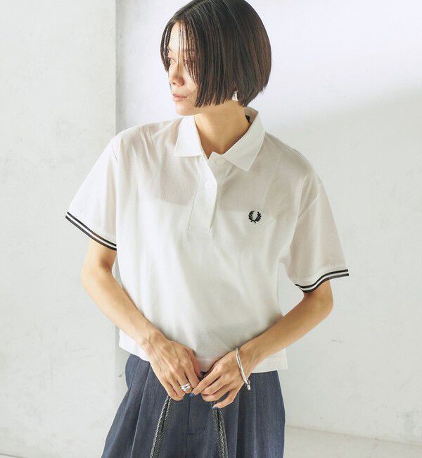 SHIPS for women「FRED PERRY:G2174SHEER TIPPED POLO」|ポロシャツ|