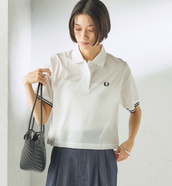 SHIPS for women「FRED PERRY:G2174SHEER TIPPED POLO」|ポロシャツ|