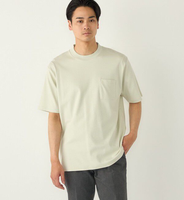 SHIPS Colors 「SHIPS Colors:〈抗菌防臭・接触冷感・紫外線軽減〉スムース ビズT◇」|Tシャツ・カットソー|