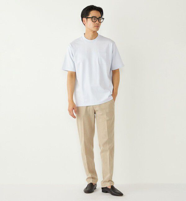SHIPS Colors 「SHIPS Colors:〈抗菌防臭・接触冷感・紫外線軽減〉スムース ビズT◇」|Tシャツ・カットソー|