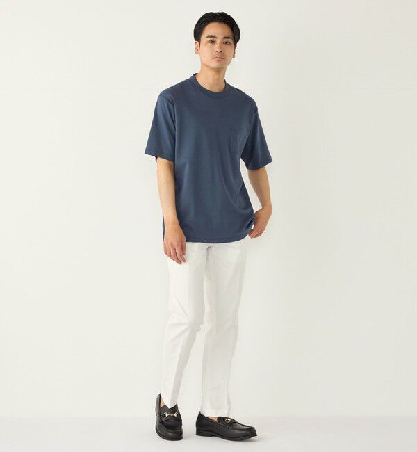 SHIPS Colors 「SHIPS Colors:〈抗菌防臭・接触冷感・紫外線軽減〉スムース ビズT◇」|Tシャツ・カットソー|
