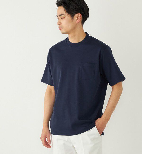 SHIPS Colors 「SHIPS Colors:〈抗菌防臭・接触冷感・紫外線軽減〉スムース ビズT◇」|Tシャツ・カットソー|
