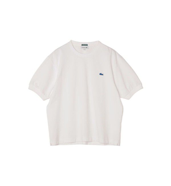 SHIPS any「【SHIPS any別注】LACOSTE: ワンポイント ロゴ ピケ クルーネック Tシャツ 26SS◇」|Tシャツ・カットソー|