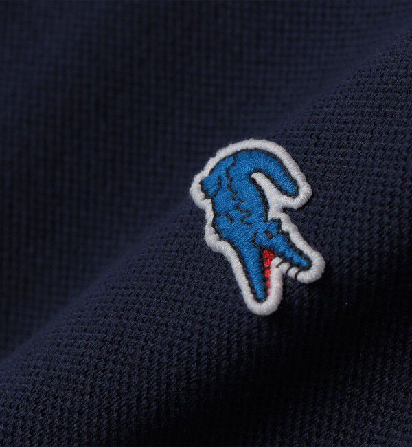 SHIPS any「【SHIPS any別注】LACOSTE: ワンポイント ロゴ ピケ クルーネック Tシャツ 26SS◇」|Tシャツ・カットソー|