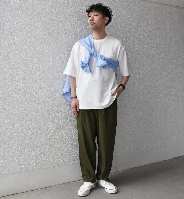 SHIPS any「SHIPS any:〈接触冷感〉COOL TOUCH スムース リラックス ポケット Tシャツ 26SS◇」|Tシャツ・カットソー|