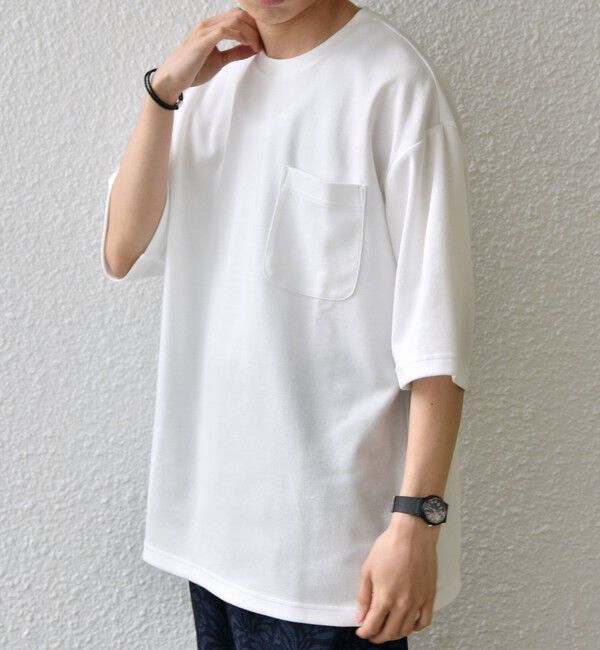 SHIPS any「SHIPS any:〈接触冷感〉COOL TOUCH スムース リラックス ポケット Tシャツ 26SS◇」|Tシャツ・カットソー|
