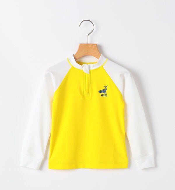 SHIPS KIDS「SHIPS KIDS:110～150cm / 〈UVカット〉ラッシュガード スイムショーツ セット」|その他|