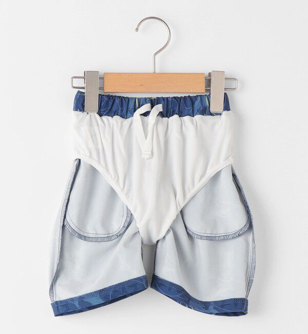 SHIPS KIDS「SHIPS KIDS:110～150cm / 〈UVカット〉ラッシュガード スイムショーツ セット」|その他|