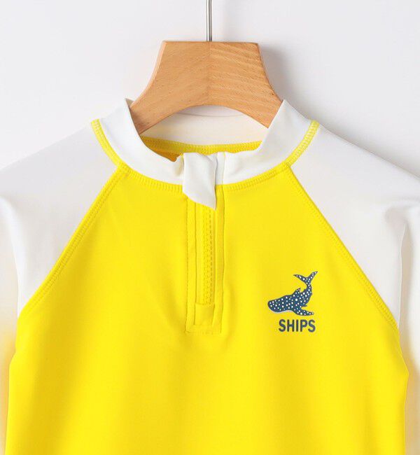 SHIPS KIDS「SHIPS KIDS:110～150cm / 〈UVカット〉ラッシュガード スイムショーツ セット」|その他|