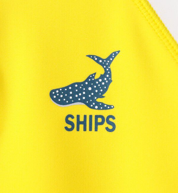 SHIPS KIDS「SHIPS KIDS:110～150cm / 〈UVカット〉ラッシュガード スイムショーツ セット」|その他|