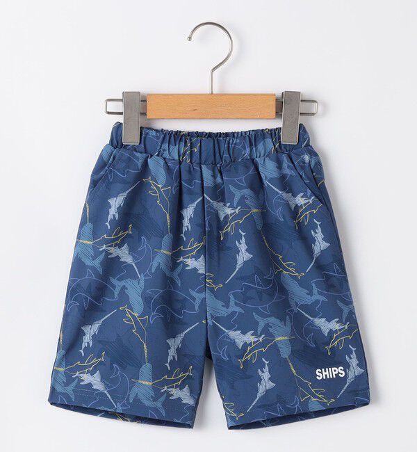 SHIPS KIDS「SHIPS KIDS:110～150cm / 〈UVカット〉ラッシュガード スイムショーツ セット」|その他|