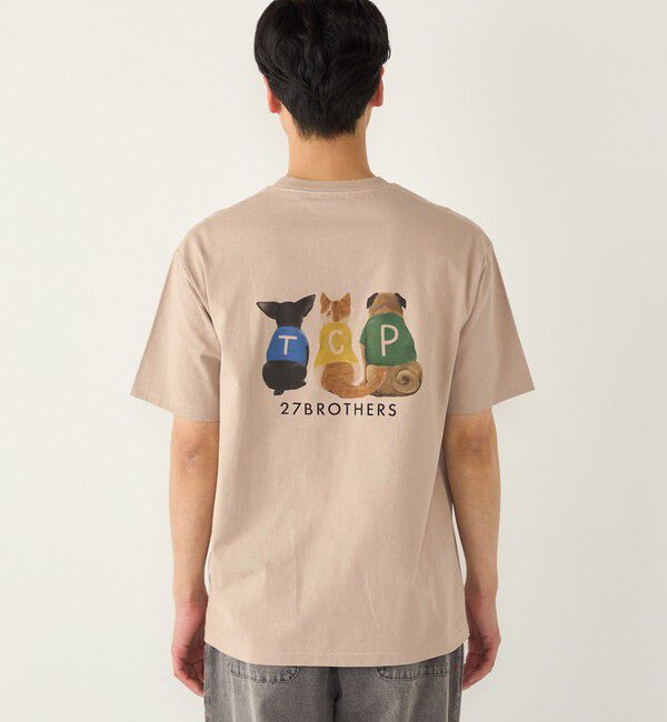 SHIPS Colors 「さかがみ家&times;SHIPS:コラボ プリント Tシャツ◇」|Tシャツ・カットソー|