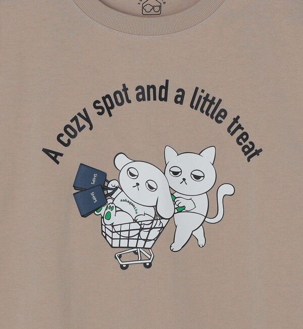 SHIPS Colors 「さかがみ家&times;SHIPS:コラボ プリント Tシャツ◇」|Tシャツ・カットソー|