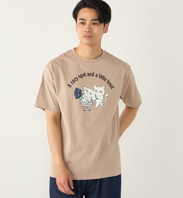 SHIPS Colors 「さかがみ家&times;SHIPS:コラボ プリント Tシャツ◇」|Tシャツ・カットソー|