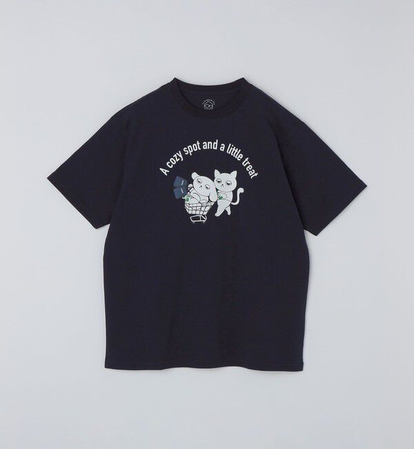 SHIPS Colors 「さかがみ家&times;SHIPS:コラボ プリント Tシャツ◇」|Tシャツ・カットソー|
