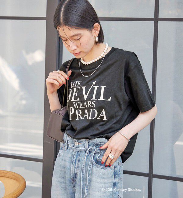 SHIPS for women「【SHIPS別注】GOOD ROCK SPEED: The devil wears PRADA」|Tシャツ・カットソー|