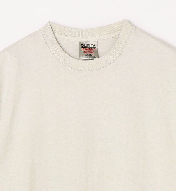 SHIPS any「【SHIPS any別注】ONEITA:〈洗濯機可能〉ピグメント ダイ リラックス Tシャツ◇」|Tシャツ・カットソー|