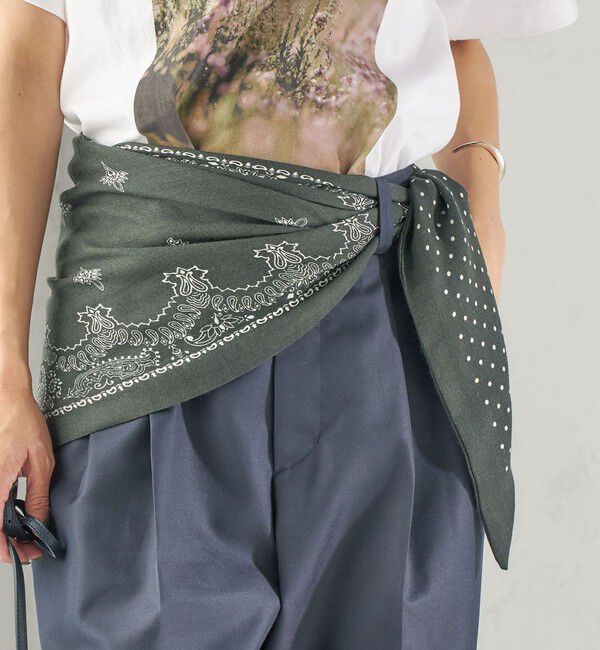 SHIPS for women「destin: Judy Triangle Bandana」|バンダナ・スカーフ|