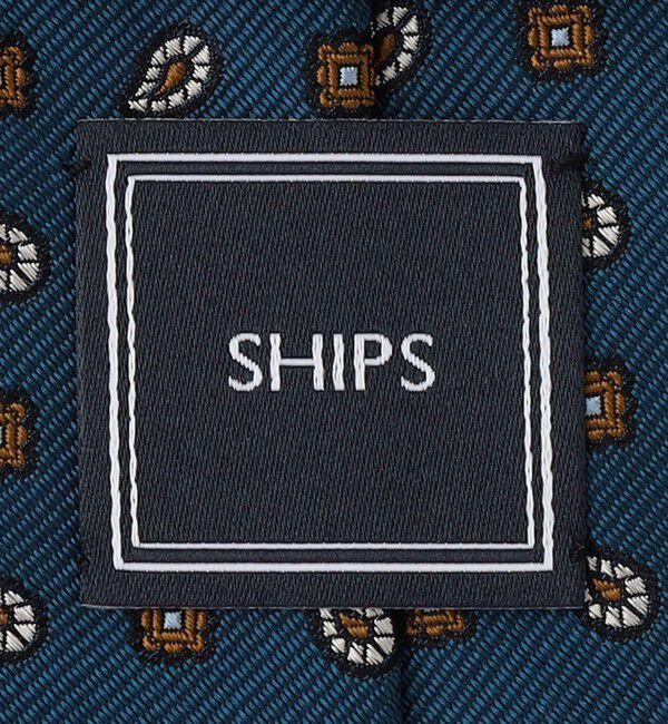 SHIPS「SHIPS: モチーフ コモン ペイズリー ネクタイ」|ネクタイ・蝶ネクタイ|