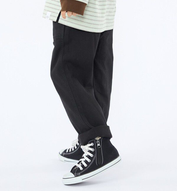 SHIPS KIDS「【SHIPS KIDS別注】Gramicci:110～160cm / ツイル ベイカー パンツ」|その他|ブラック