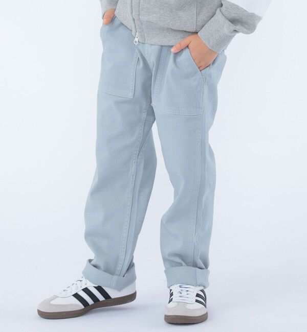 SHIPS KIDS「【SHIPS KIDS別注】Gramicci:110～160cm / ツイル ベイカー パンツ」|その他|ライトブルー