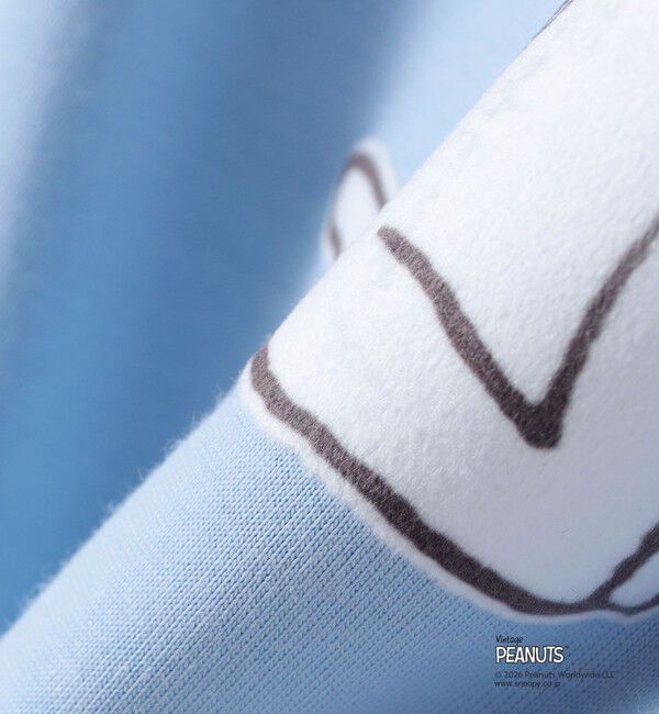 SHIPS KIDS「SHIPS KIDS:100～130cm / PEANUTS FA プリント ロングスリーブ Tシャツ」|Tシャツ・カットソー|