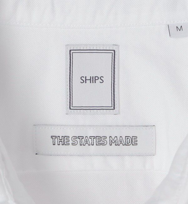 SHIPS「THE STATES MADE(R) ウォッシュド オックスフォード ワイドカラー シャツ」|シャツ・ブラウス|