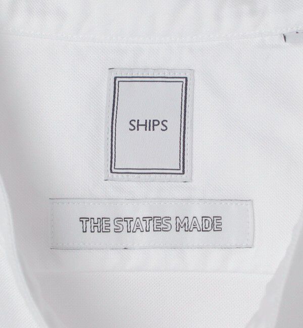 SHIPS「THE STATES MADE(R) ウォッシュド オックスフォード バンドカラー シャツ」|シャツ・ブラウス|