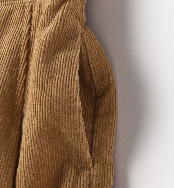 SHIPS KIDS「140～150cm / プリーツ コーデュロイ キュロット」|キュロット|
