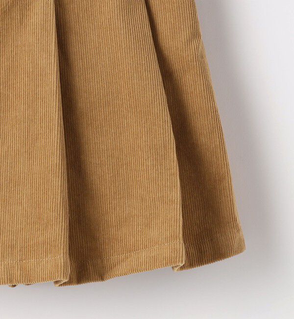 SHIPS KIDS「140～150cm / プリーツ コーデュロイ キュロット」|キュロット|